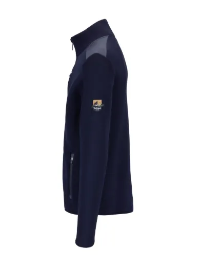 Bilde av WoolLand Sogndal Men Fleece Jacket Blue Ink